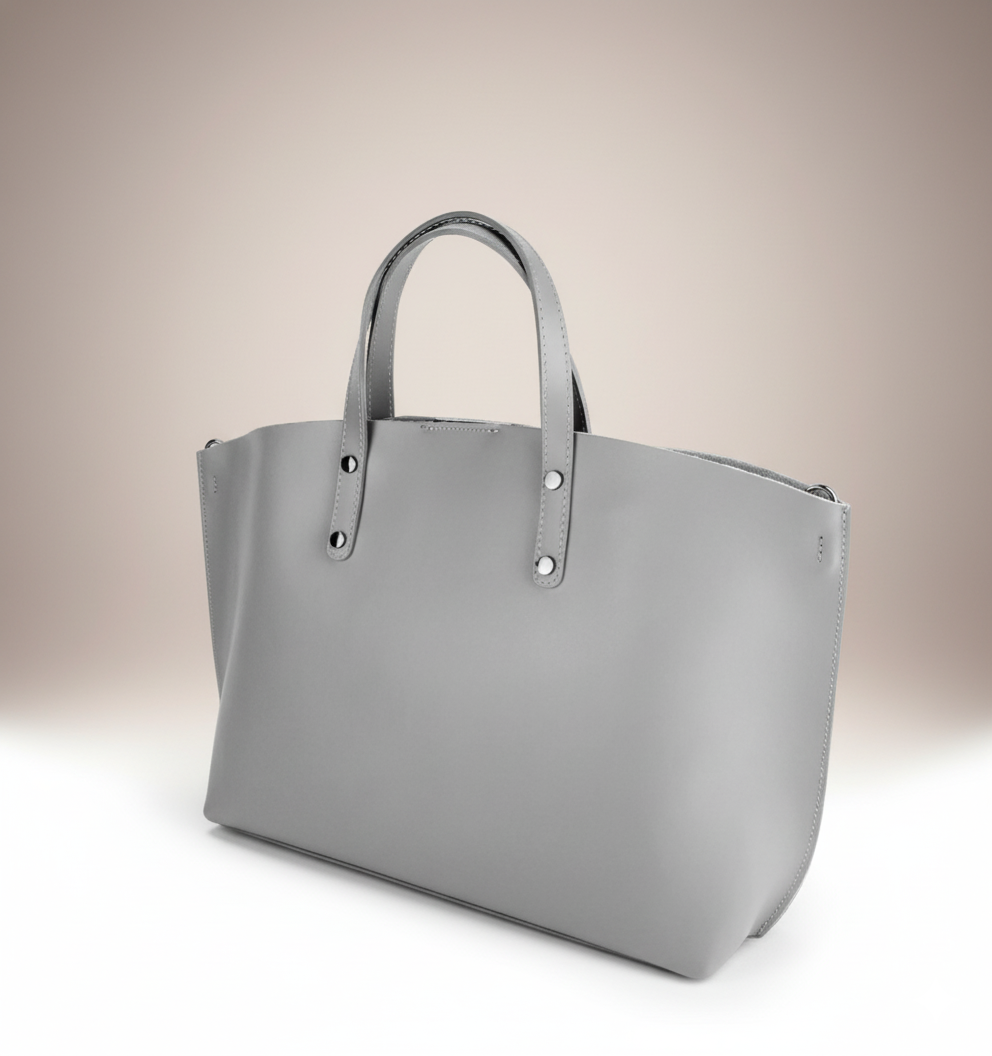 RENATO BORZATTA – Sac Cabas en Cuir Véritable  Mode Italienne