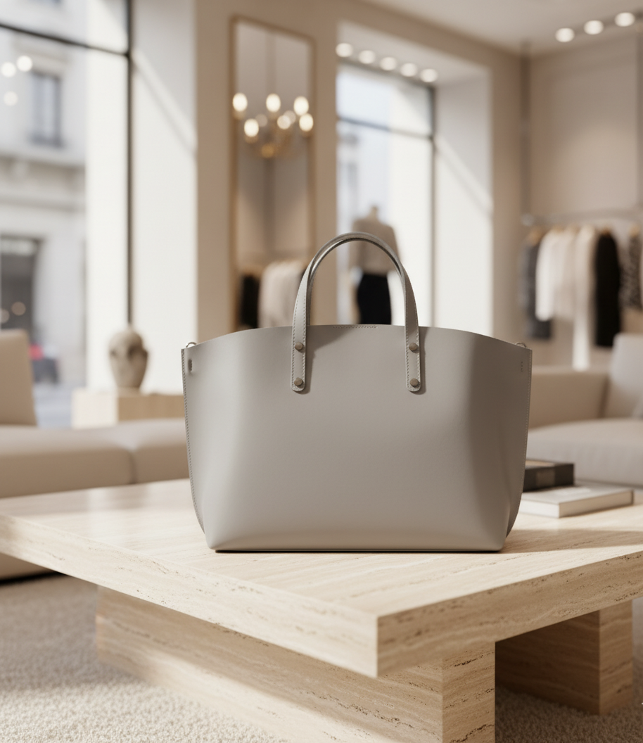 RENATO BORZATTA – Sac Cabas en Cuir Véritable  Mode Italienne