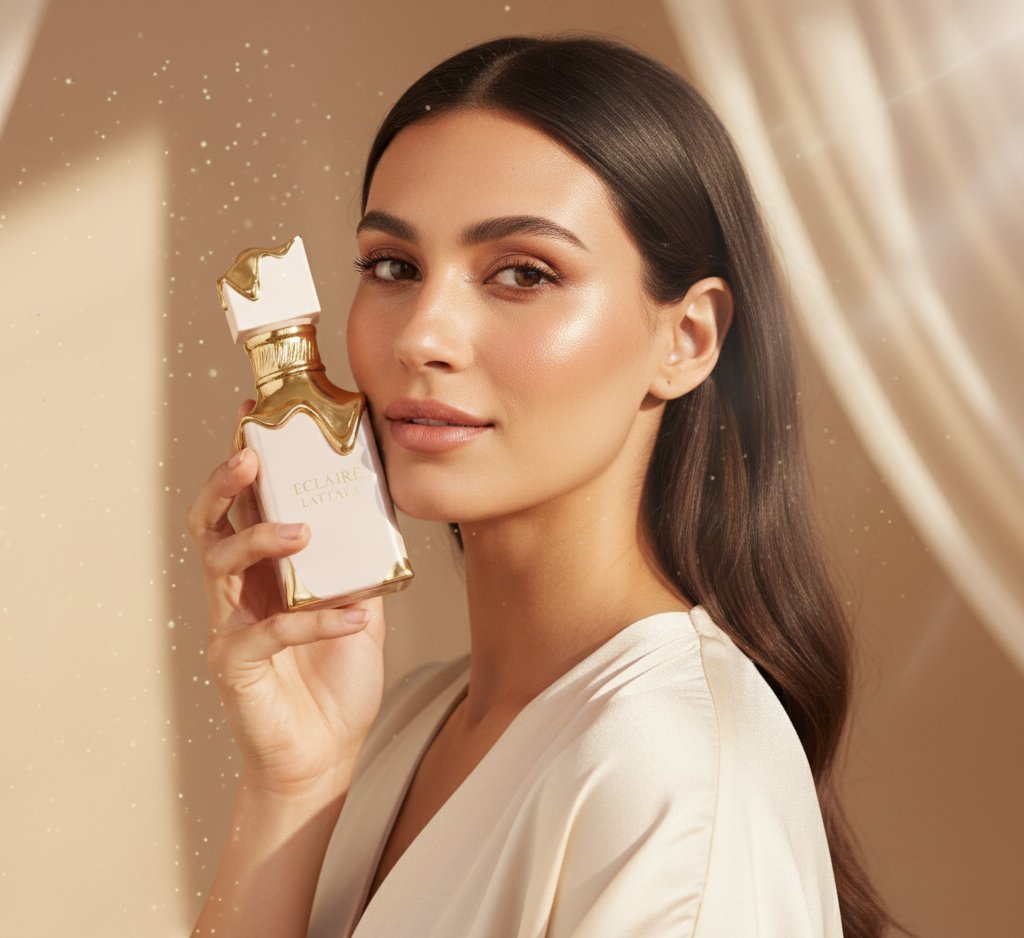 Lattafa Eclaire Eau de Parfum Femme 100 ml – Parfum Gourmand Sucré Longue Tenue