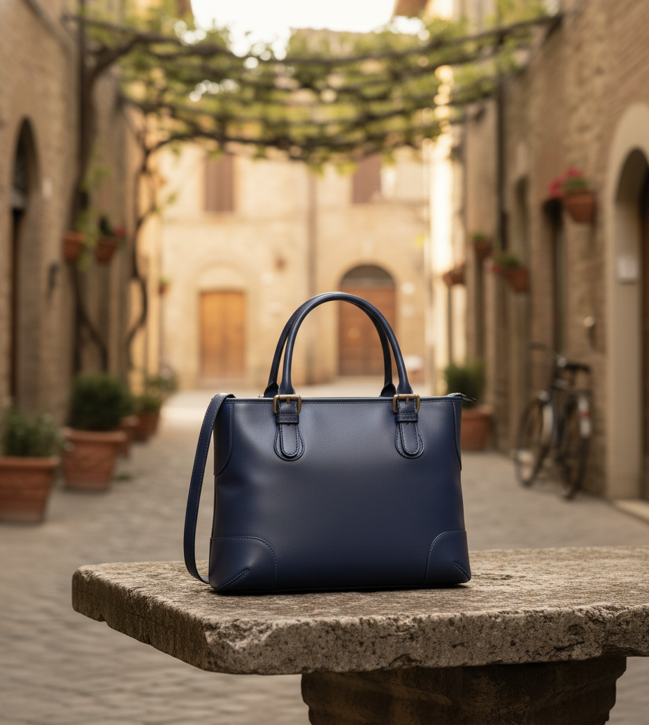 Sac Bandoulière en Cuir Italien Véritable – Style Classique Premium