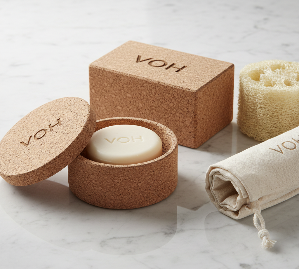 Coffret Soin Naturel V.O.H – 9 Essentiels Premium pour le Visage, les Cheveux et le Corps