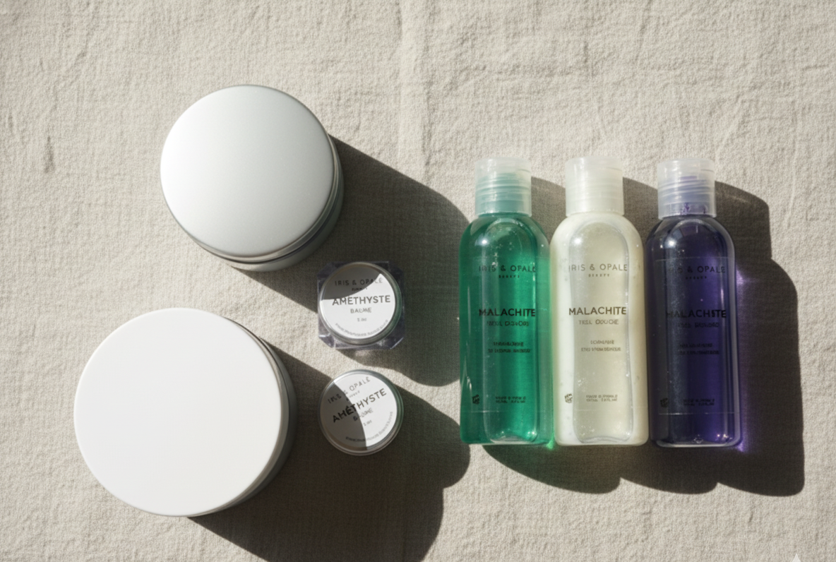 Coffret Galaxie – Soin du Corps Iris & Opale | Hydratation & Bien-Être Naturel