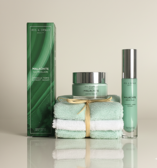Coffret Malachite – Soin Visage Revitalisant IRIS & OPALE