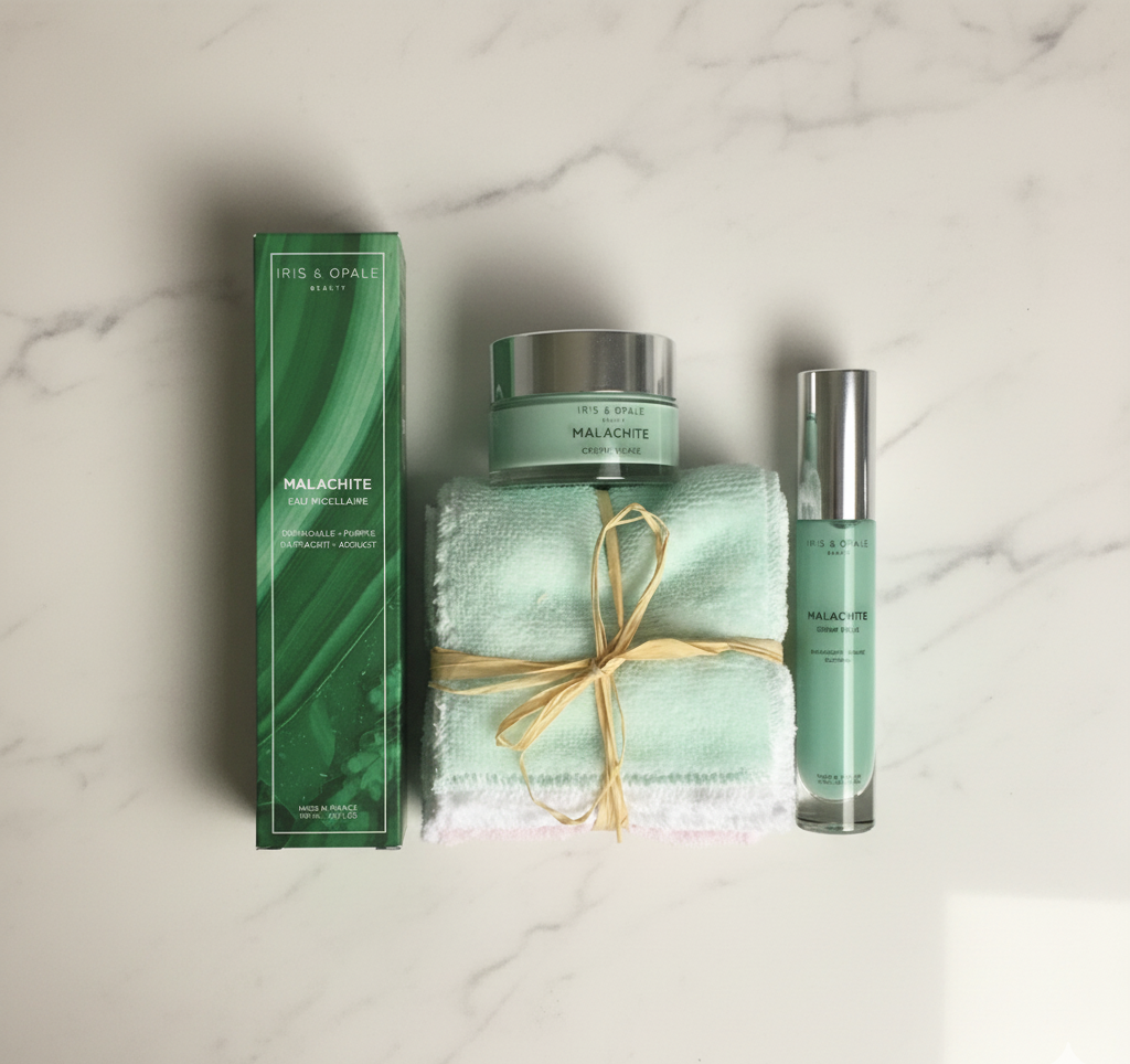 Coffret Malachite – Soin Visage Revitalisant IRIS & OPALE