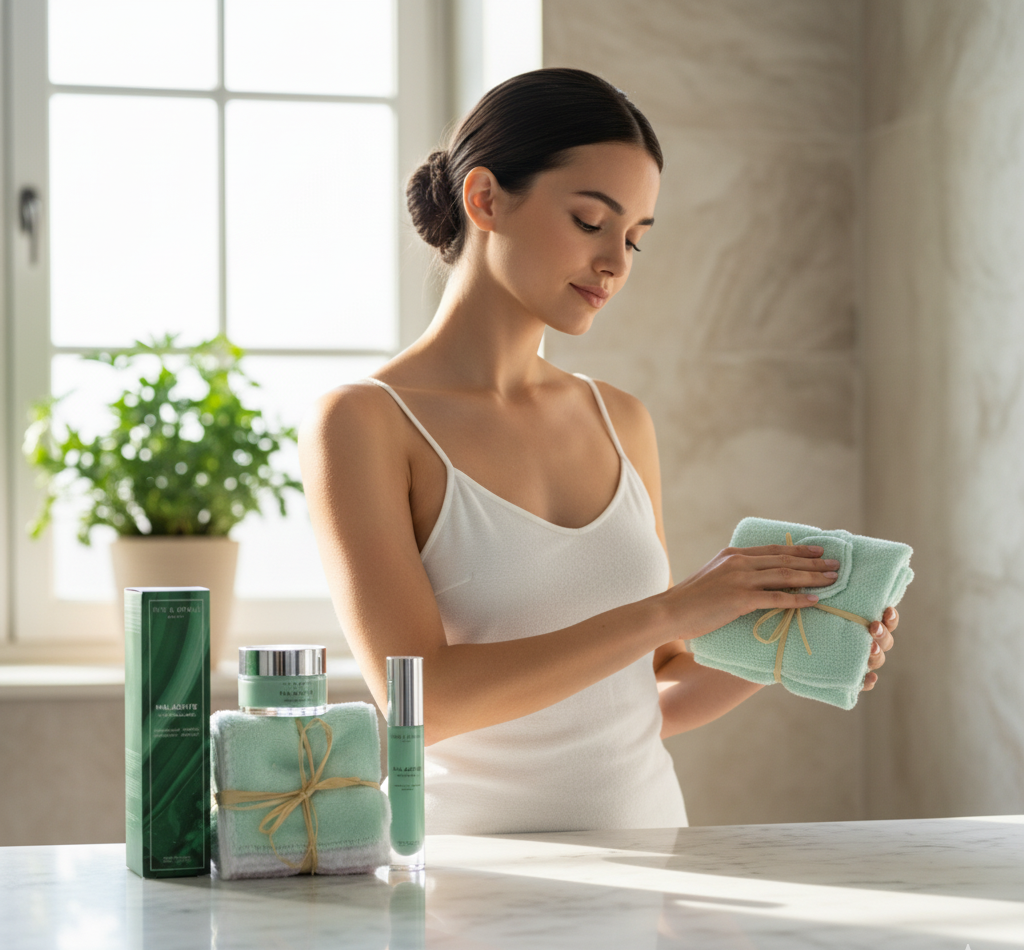 Coffret Malachite – Soin Visage Revitalisant IRIS & OPALE