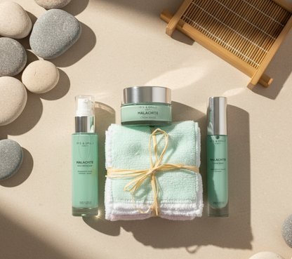 Coffret Malachite – Soin Visage Revitalisant IRIS & OPALE