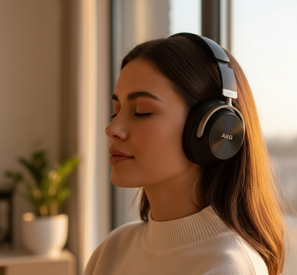 Casque Bluetooth AKG N9 Hybrid Noir